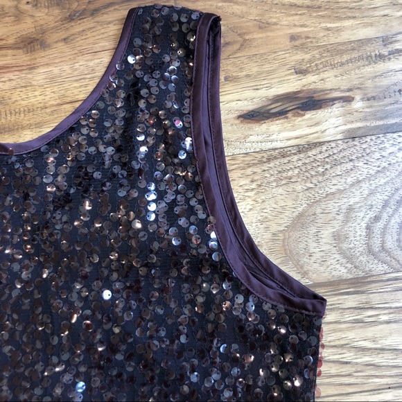 Sequin Tank Top M - Picture 5 of 8